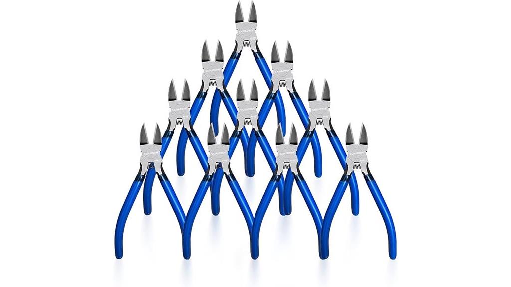 six inch wire cutters pack