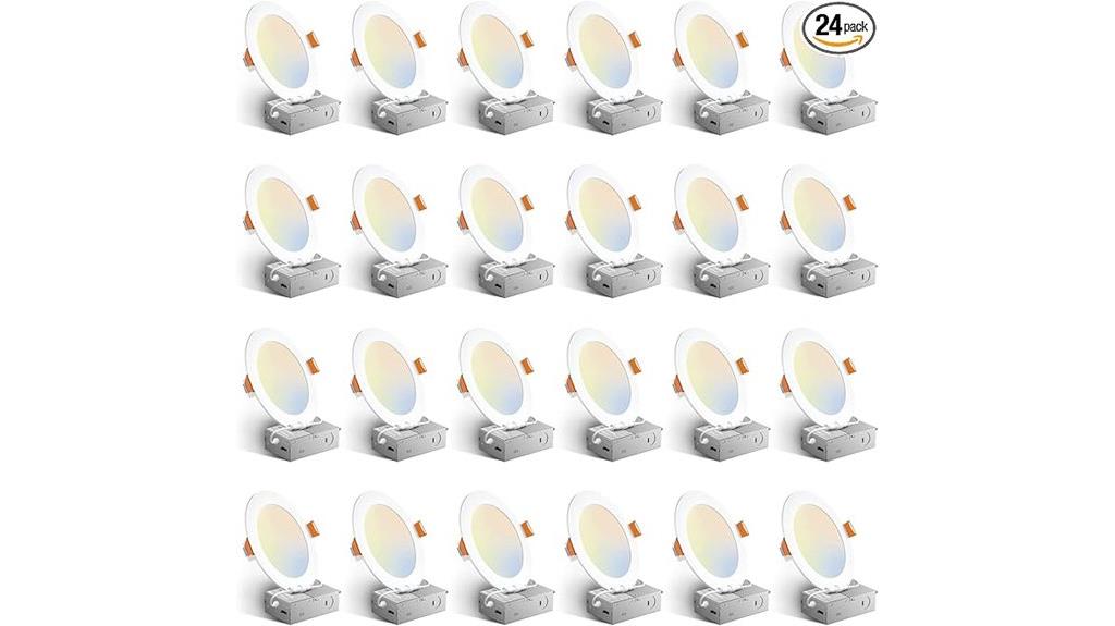 six pack 6 inch led lights