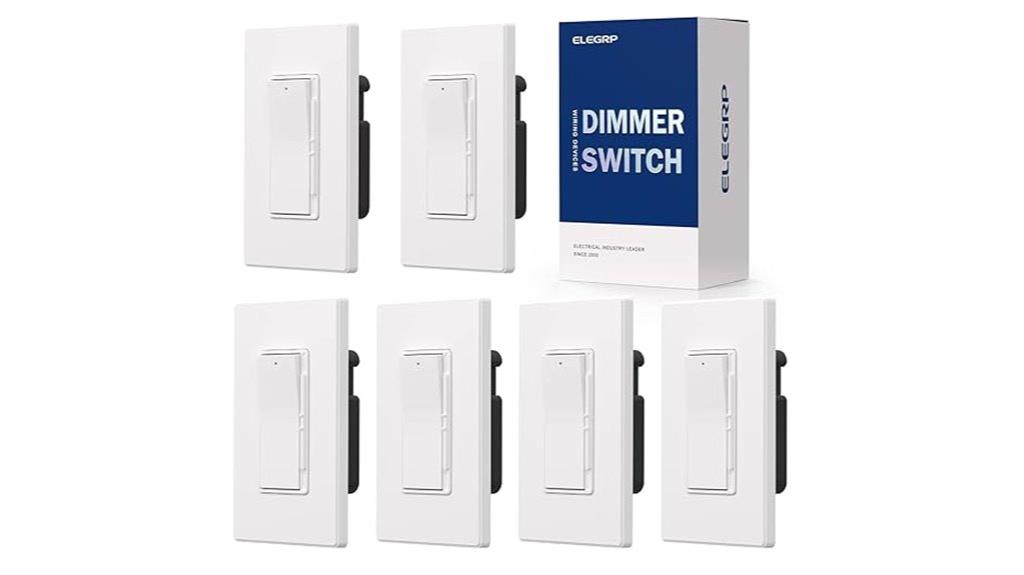 six pack digital dimmer switches