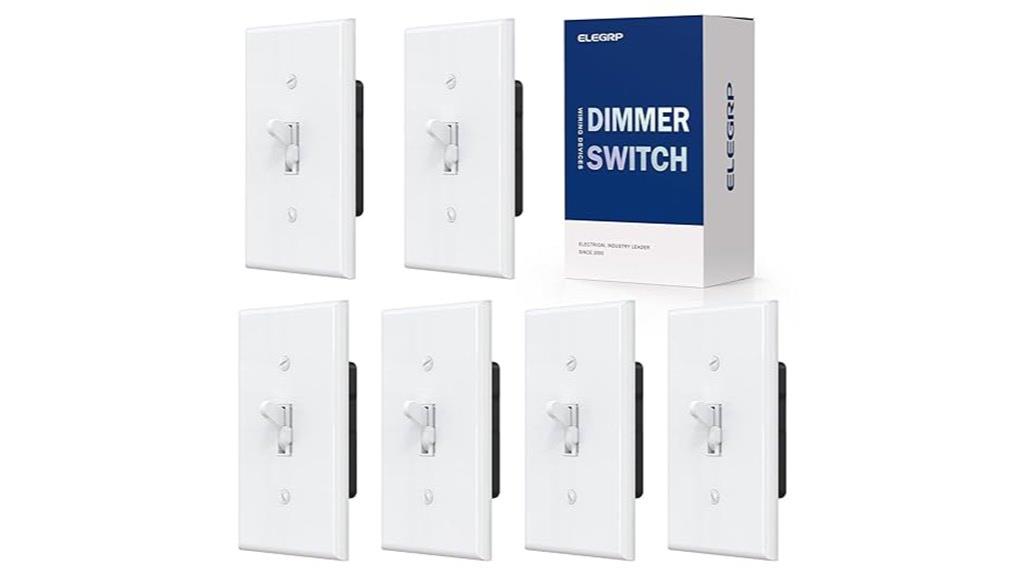 six pack digital dimmer switches