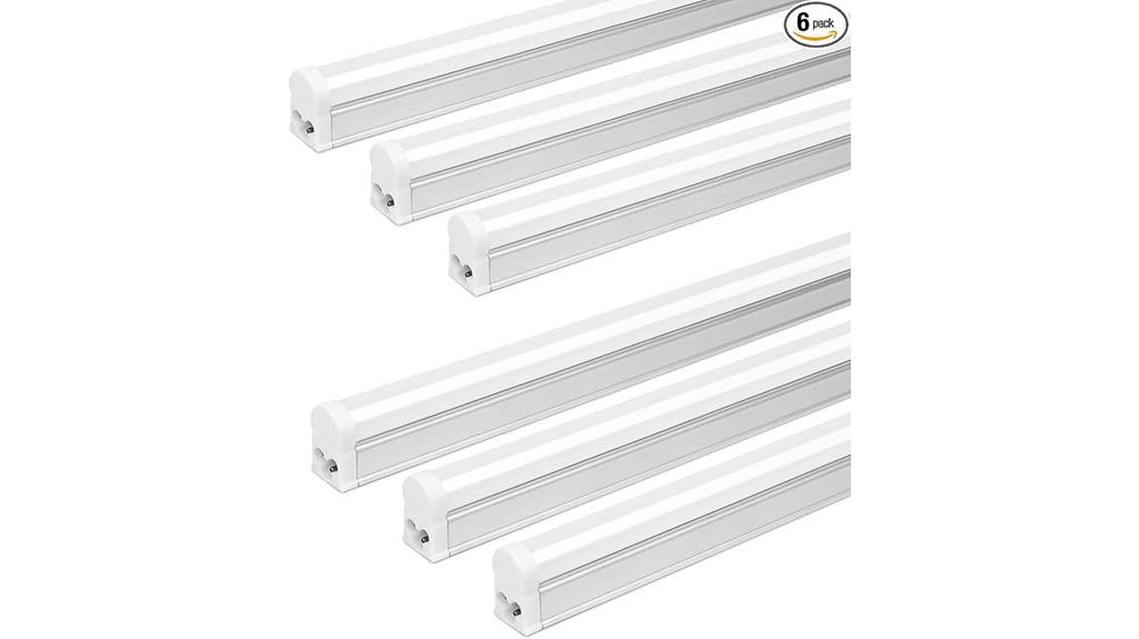 six pack t5 led fixtures