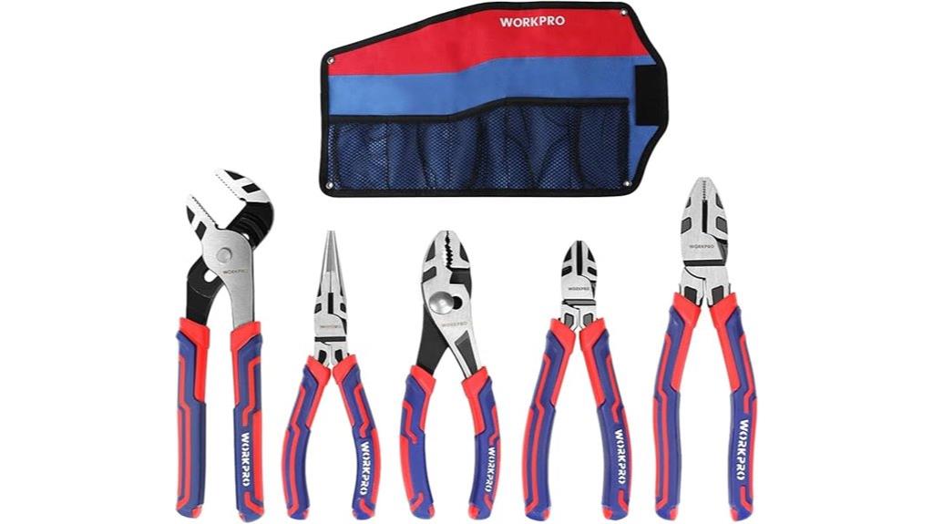 six piece pliers kit