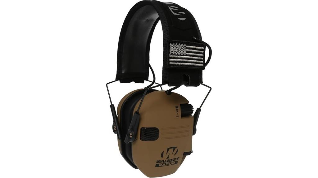 slim electronic hearing protection