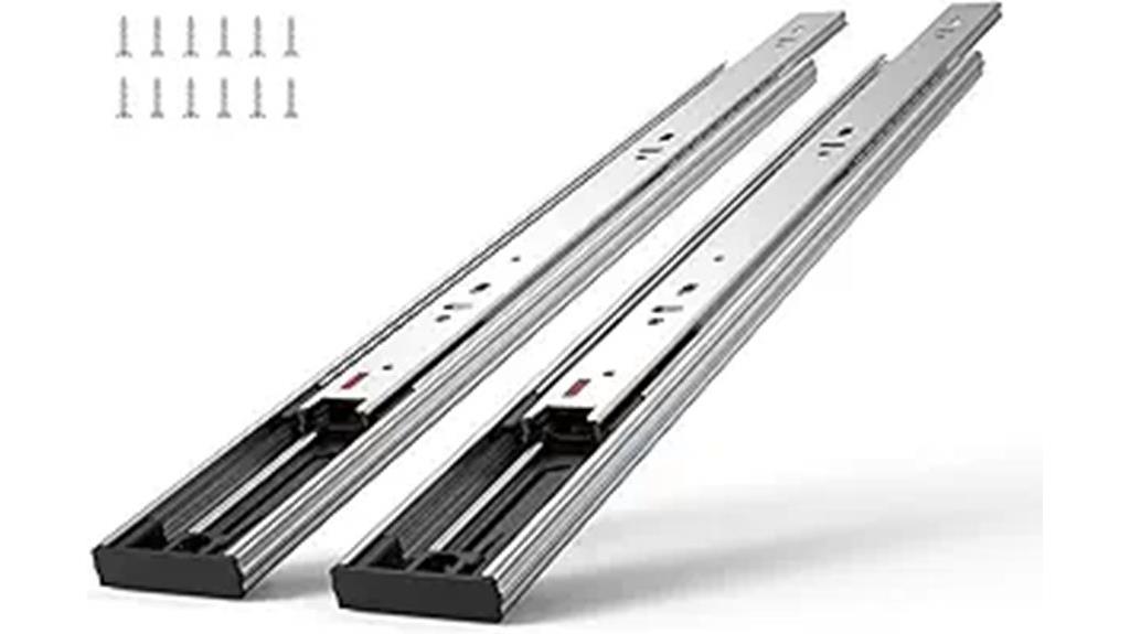 soft close 24 inch slides