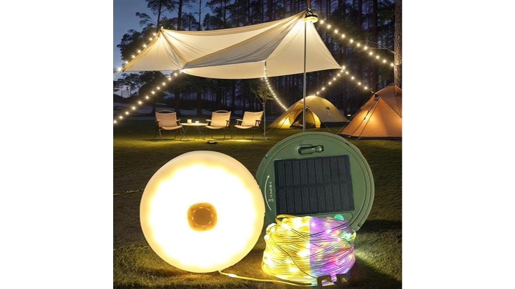 solar rechargeable waterproof string