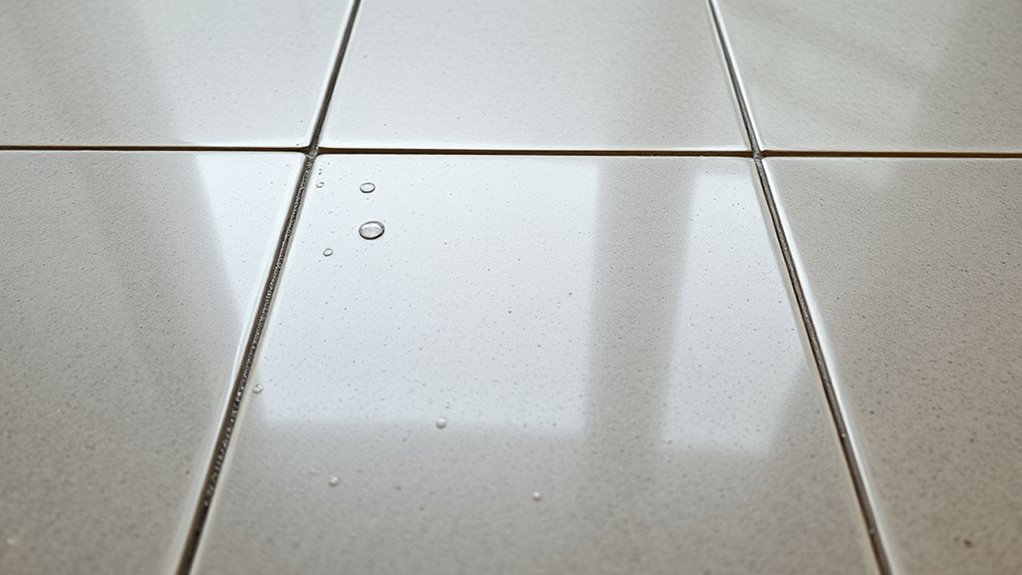 spot uneven surface and stains