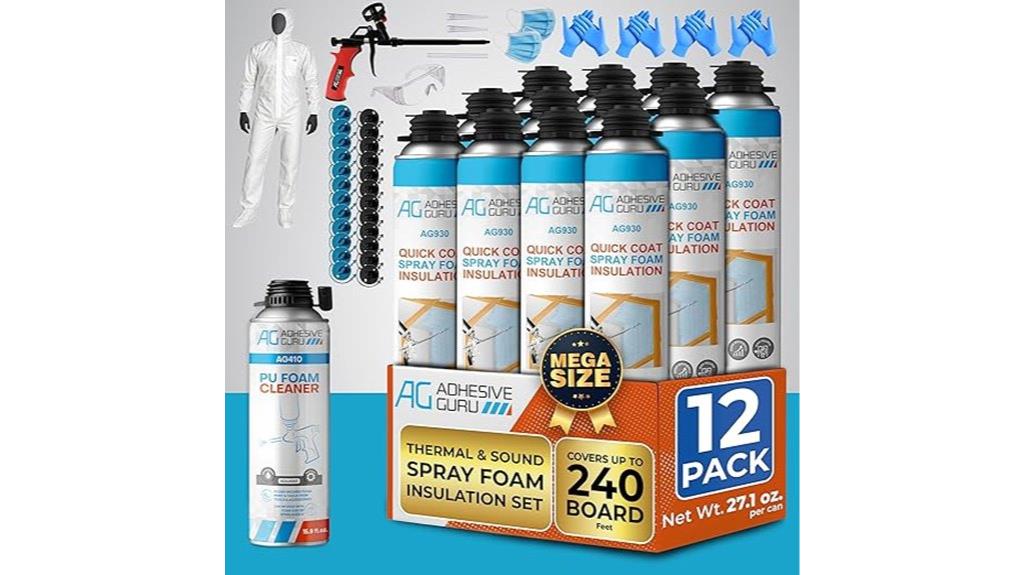 spray foam insulation kit