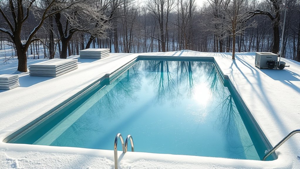 spring pool area preparation