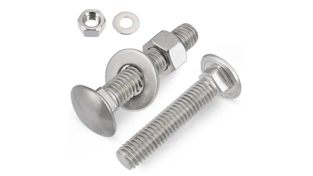 stainless steel carriage bolts