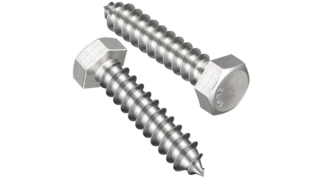 stainless steel lag screws