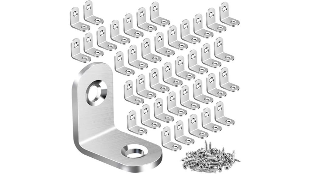stainless steel shelf brackets