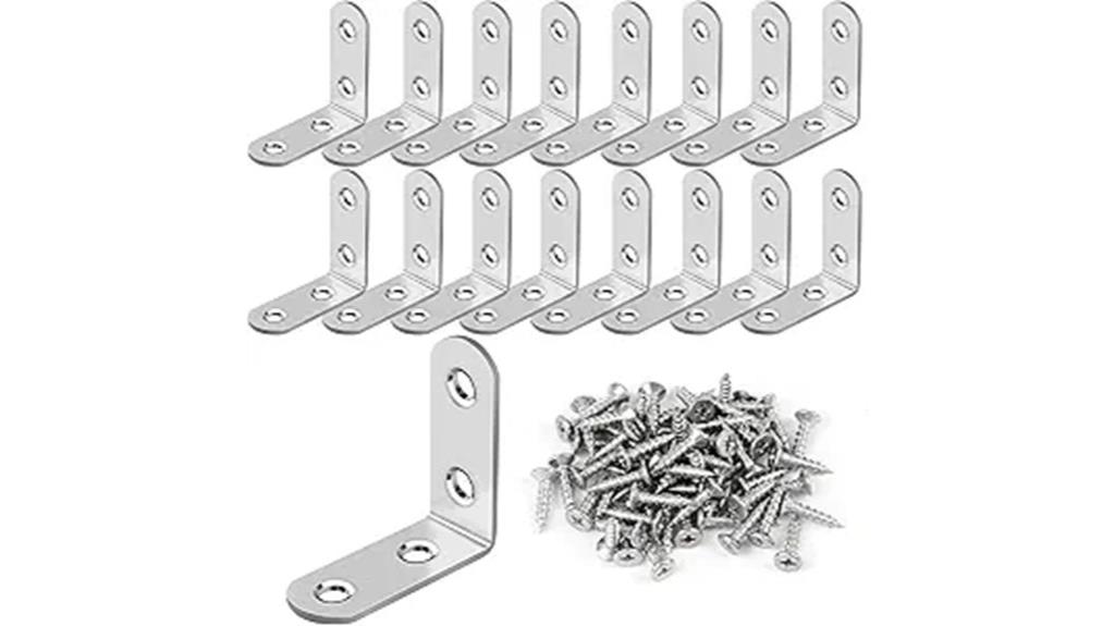 stainless steel shelf brackets
