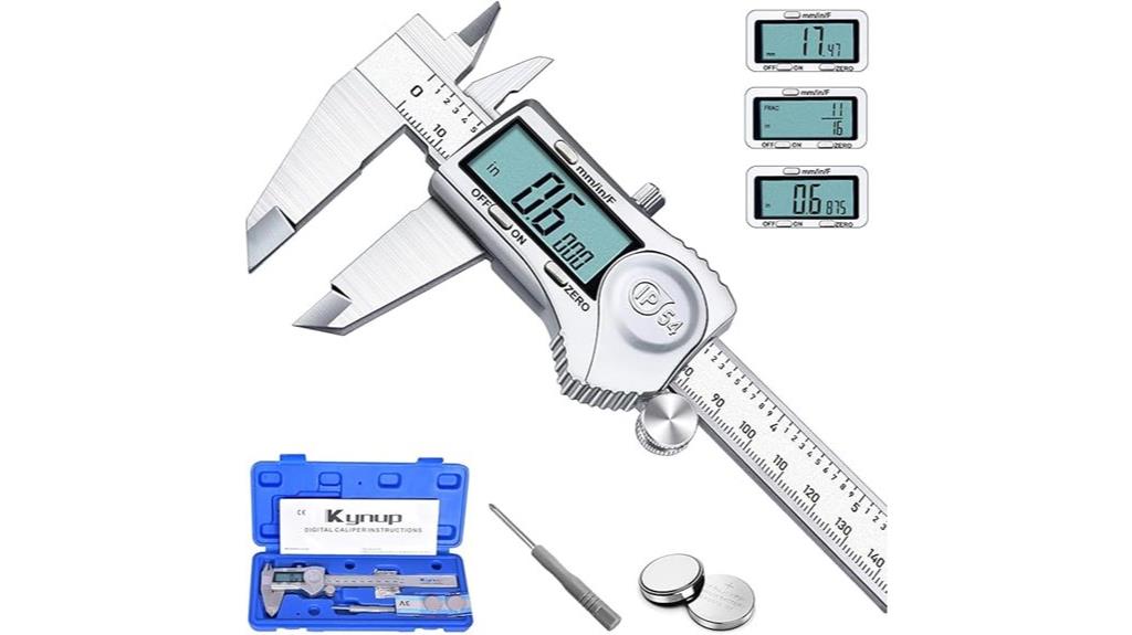 stainless steel splash proof caliper