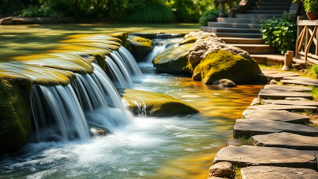 strategic water feature placement