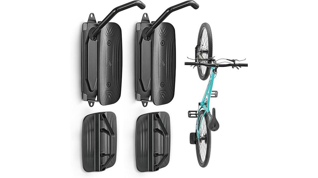 swivel vertical bike rack