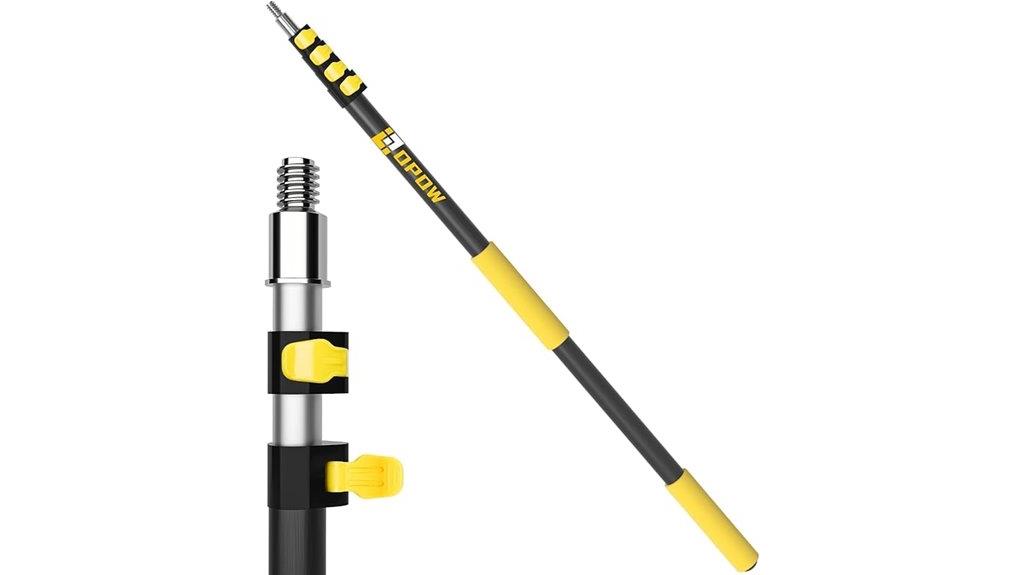 telescopic extension pole