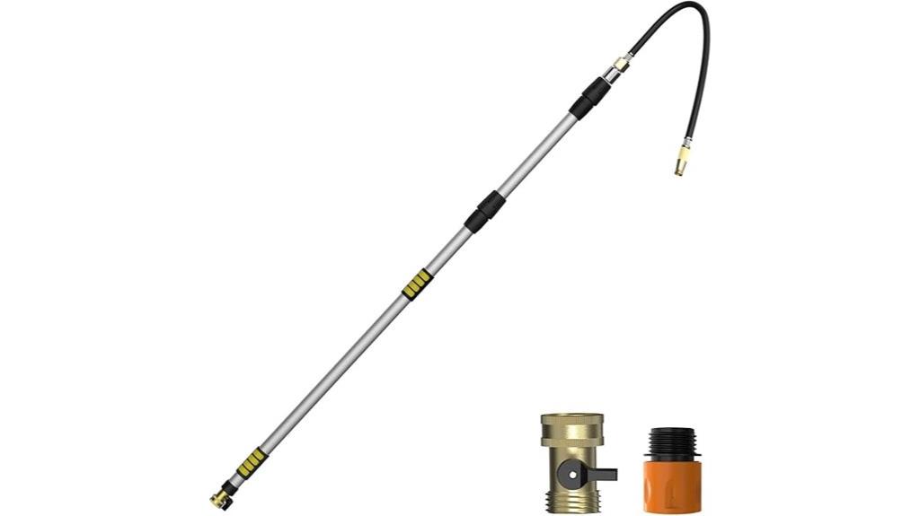 telescopic gutter cleaning tool