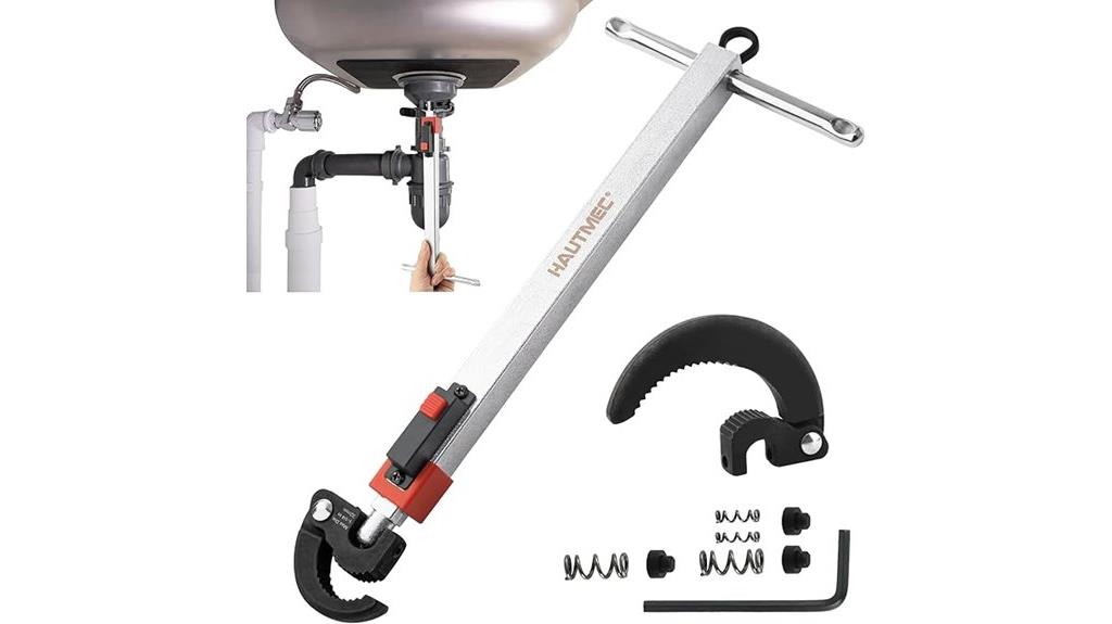 telescoping faucet basin wrench