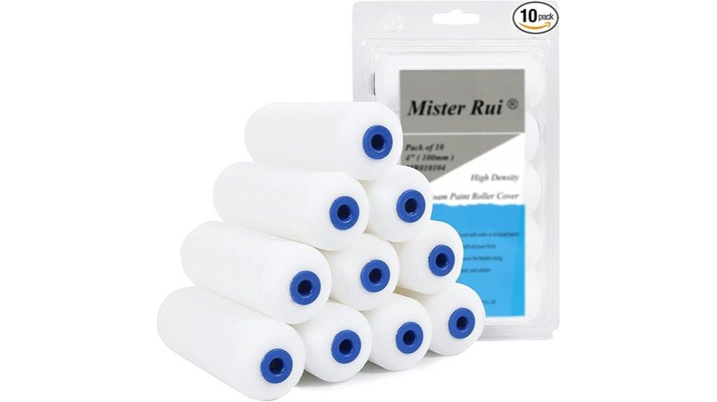 ten pack foam rollers