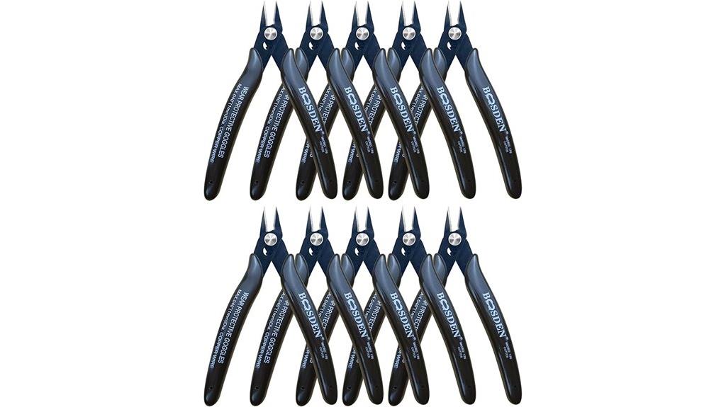 ten packs of wire cutters