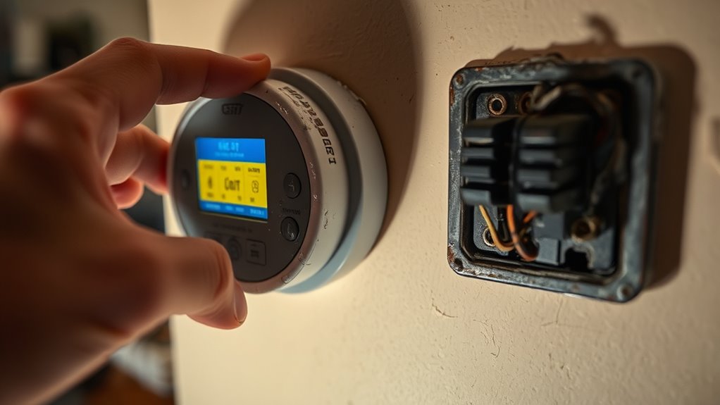 thermostat fault causes trips