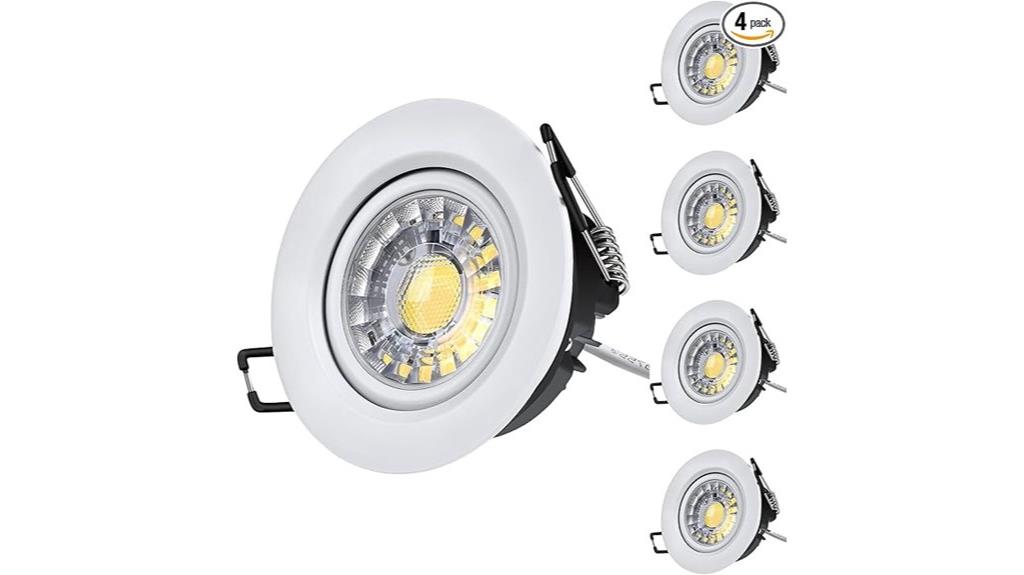 three inch gimbal led lights