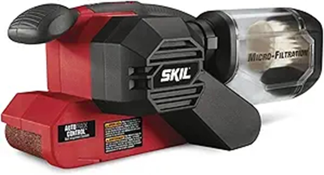 three position belt sander