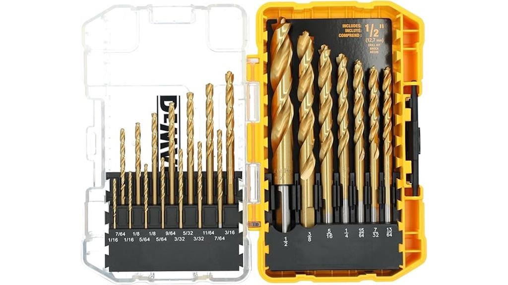 titanium nitride coated drill