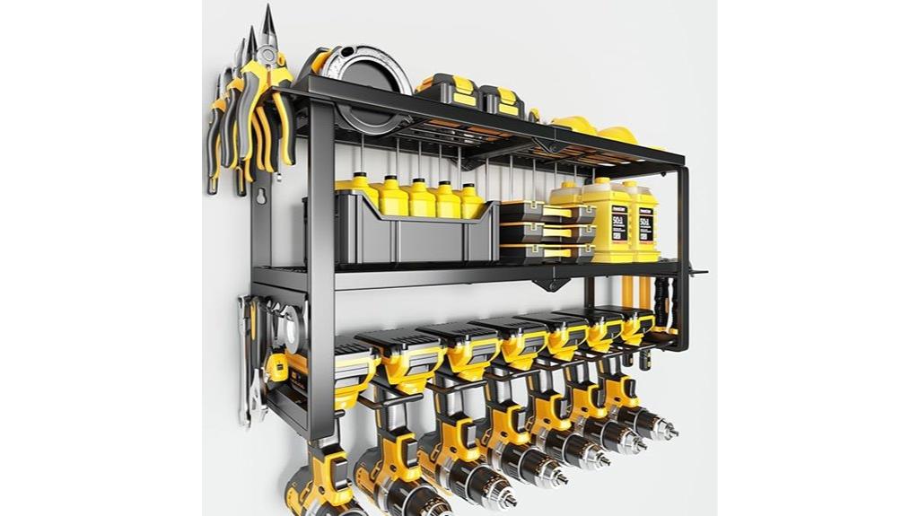 tool storage wall mount