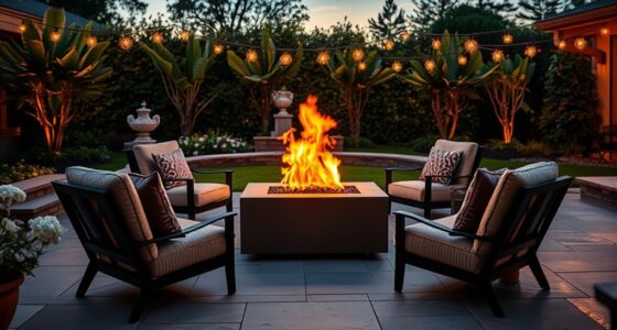 top backyard fire pits