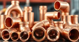 top copper pipe fittings