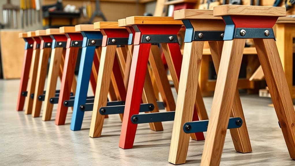 top durable workshop sawhorses
