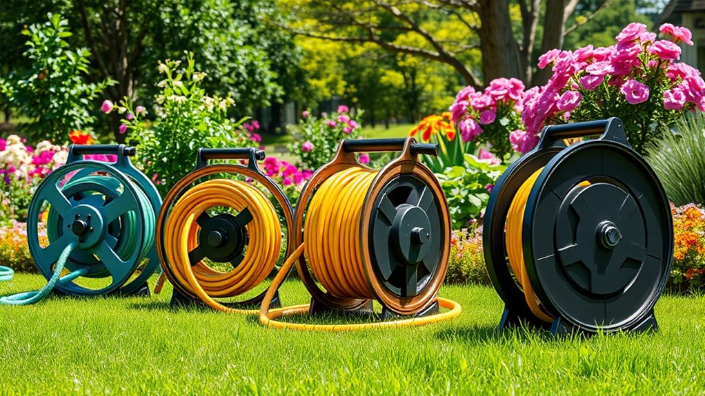 top garden hose reel options