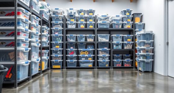 top heavy duty storage bins