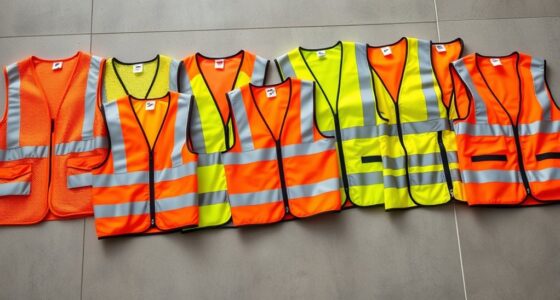 top high visibility safety vests