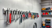 top magnetic garage tool holders