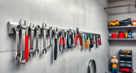 top magnetic garage tool holders