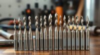 top step drill bit picks