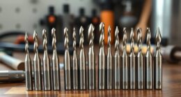 top step drill bit picks