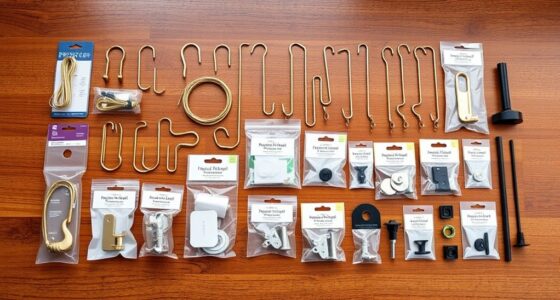 top wall hanging kit selections