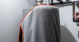 top water heater insulation options