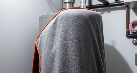 top water heater insulation options
