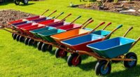 top wheelbarrows for landscaping