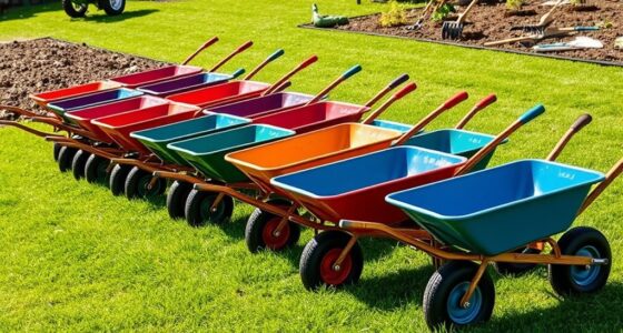 top wheelbarrows for landscaping