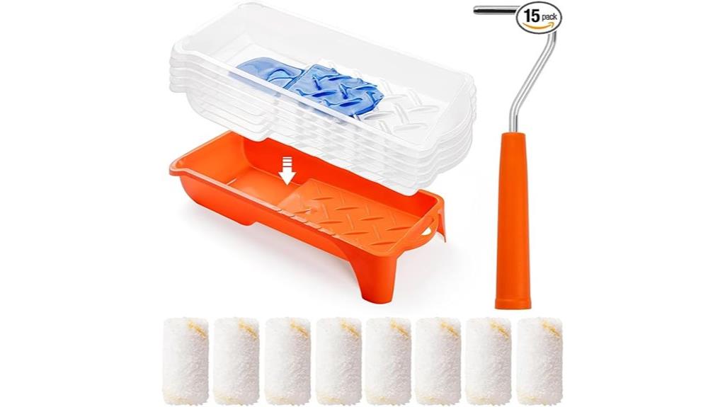 two inch paint roller set
