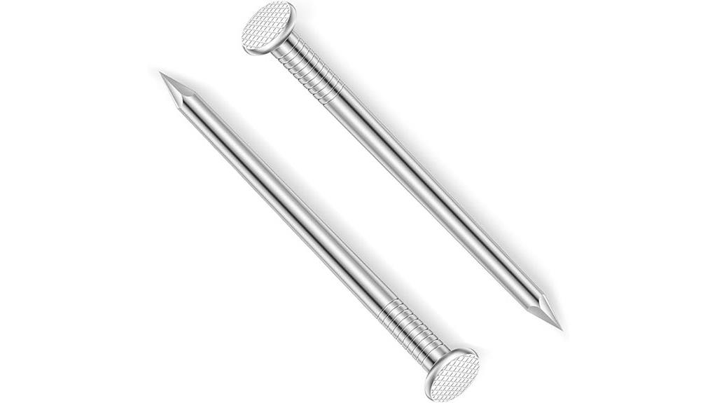 two inch steel nails