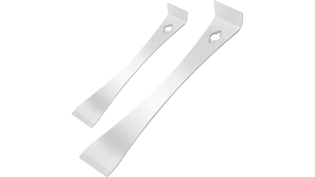 two piece steel pry bars
