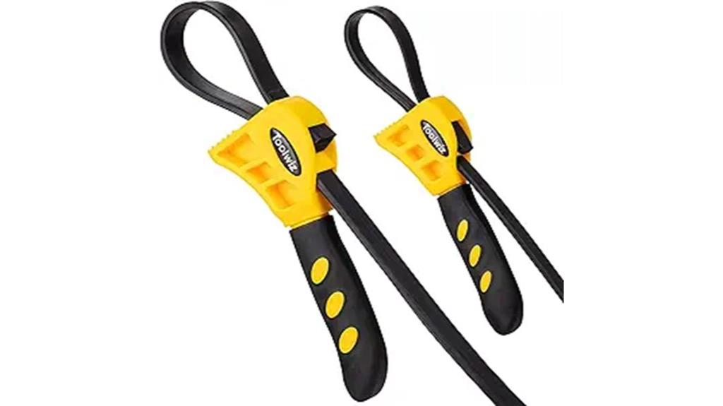 two rubber wrench set