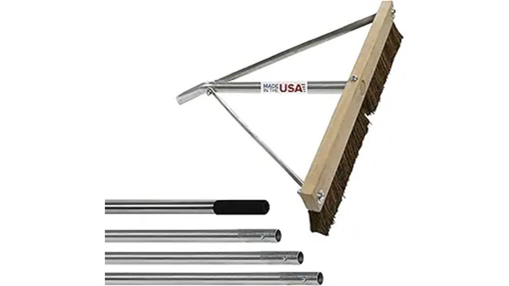 usa made 21 foot brush