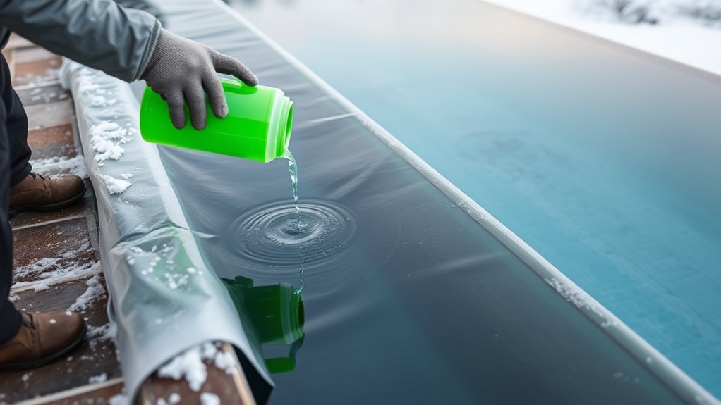 use antifreeze in plumbing